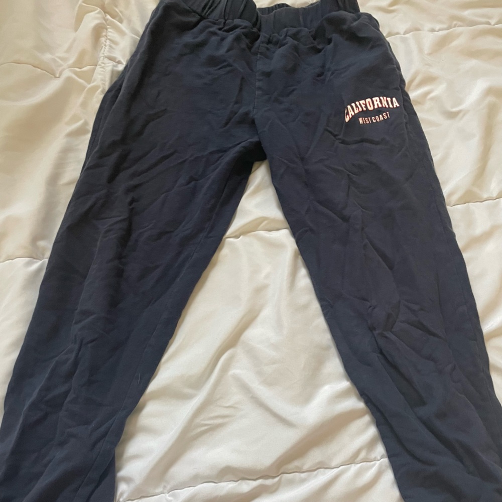 navy sweatpants
